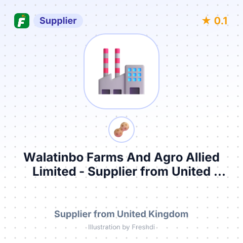 Walatinbo Farms And Agro Allied Limited  – summary card, no photo uploaded yet