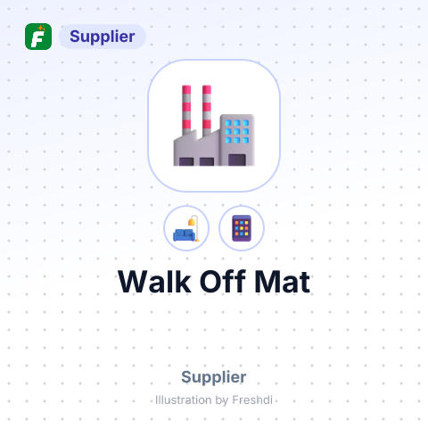 Walk Off Mat – summary card, no photo uploaded yet