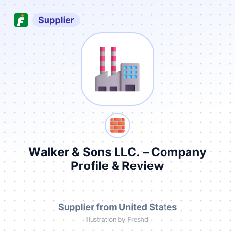 Walker & Sons LLC. – summary card, no photo uploaded yet