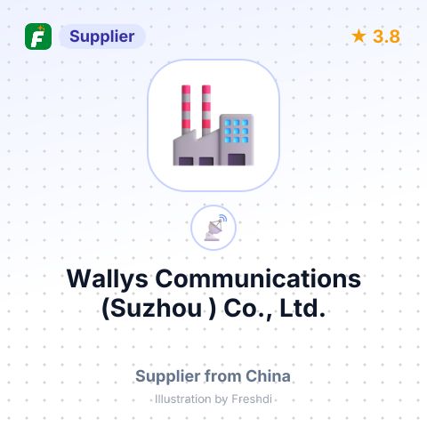 Wallys Communications (Suzhou ) Co., Ltd. – summary card, no photo uploaded yet
