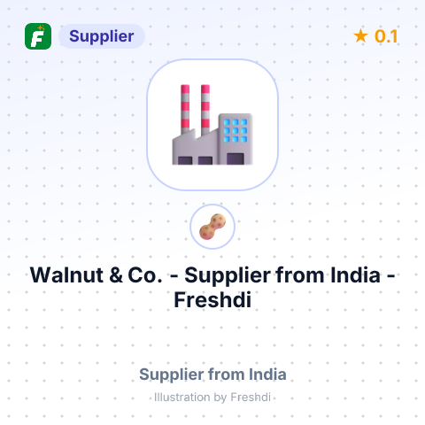 Walnut & Co.  – summary card, no photo uploaded yet