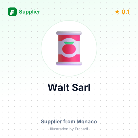 Walt Sarl  – summary card, no photo uploaded yet