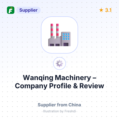 Wanqing Machinery – summary card, no photo uploaded yet