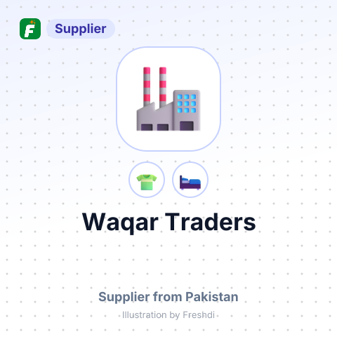 Waqar Traders – summary card, no photo uploaded yet
