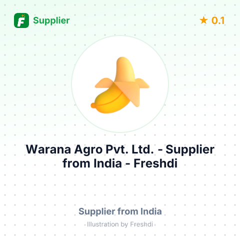 Warana Agro Pvt. Ltd.  – summary card, no photo uploaded yet