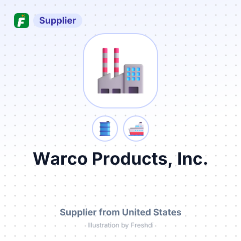 Warco Products, Inc. – summary card, no photo uploaded yet