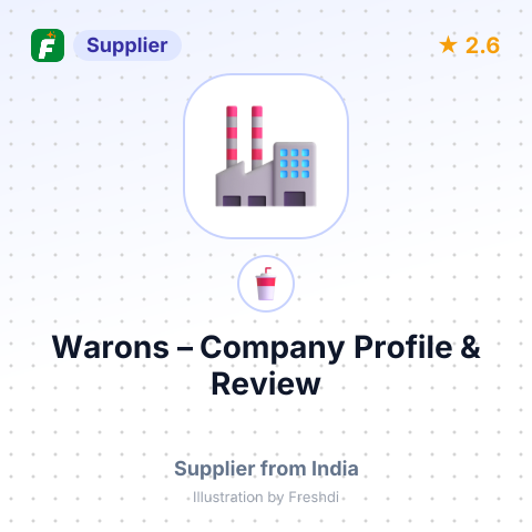 Warons – summary card, no photo uploaded yet