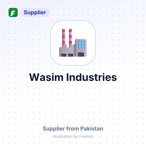 Wasim Industries – summary card, no photo uploaded yet