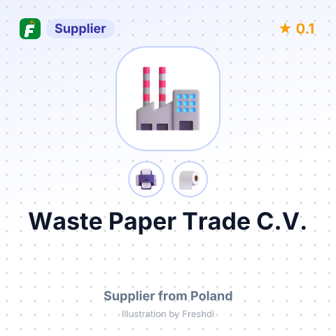 Waste Paper Trade C.V. – summary card, no photo uploaded yet