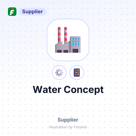Water Concept – summary card, no photo uploaded yet