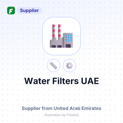Water Filters UAE – summary card, no photo uploaded yet