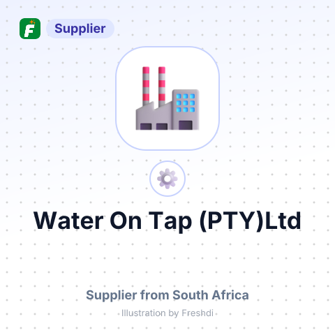 Water On Tap (PTY)Ltd – summary card, no photo uploaded yet