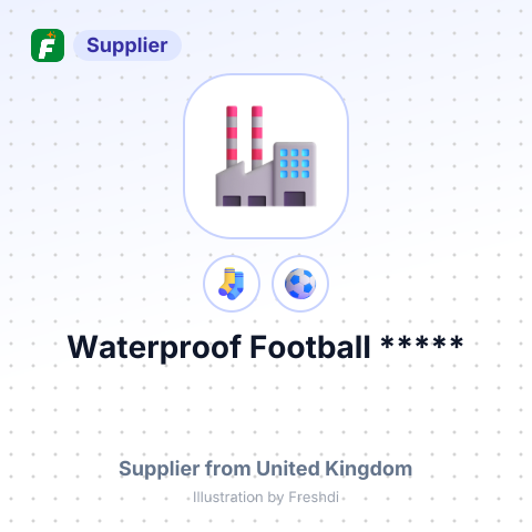 Waterproof Football ***** – summary card, no photo uploaded yet