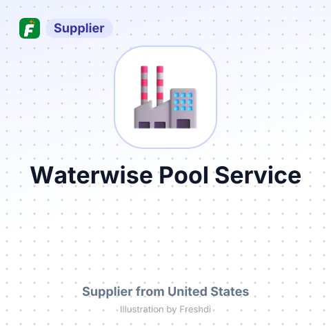 Waterwise Pool Service – summary card, no photo uploaded yet