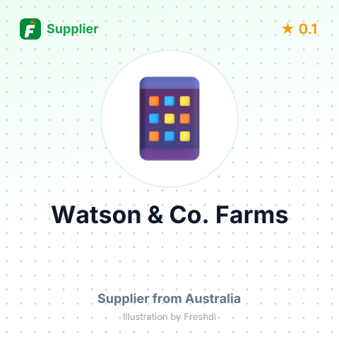 Watson & Co. Farms  – summary card, no photo uploaded yet