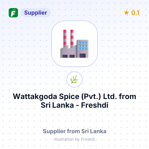 Wattakgoda Spice (Pvt.) Ltd.  – summary card, no photo uploaded yet