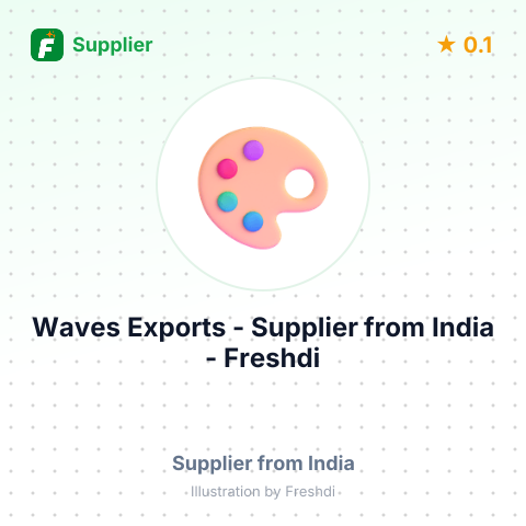 Waves Exports  – summary card, no photo uploaded yet