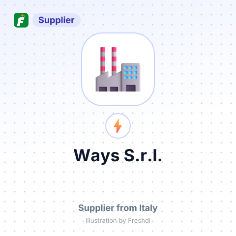 Ways S.r.l. – summary card, no photo uploaded yet