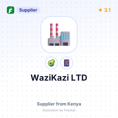 WaziKazi LTD – summary card, no photo uploaded yet