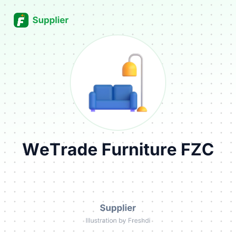 WeTrade Furniture FZC – summary card, no photo uploaded yet
