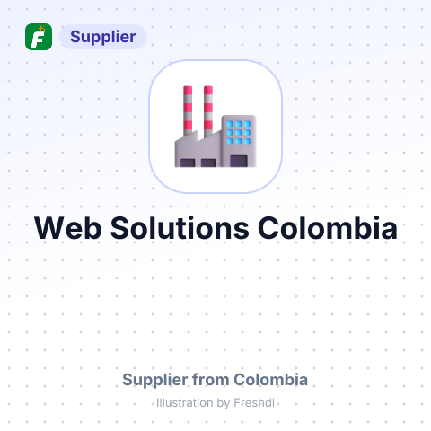 Web Solutions Colombia – summary card, no photo uploaded yet