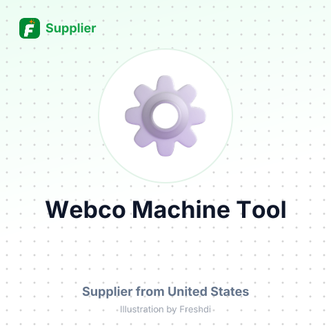 Webco Machine Tool – summary card, no photo uploaded yet