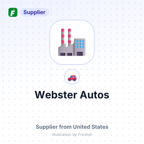 Webster Autos – summary card, no photo uploaded yet
