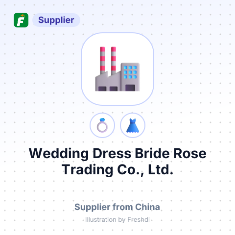 Wedding Dress Bride Rose Trading Co., Ltd. – summary card, no photo uploaded yet