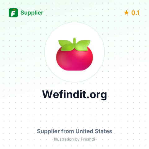 Wefindit.org  – summary card, no photo uploaded yet