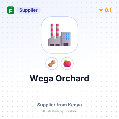 Wega Orchard  – summary card, no photo uploaded yet