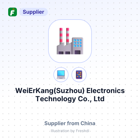 WeiErKang(Suzhou) Electronics Technology Co., Ltd – summary card, no photo uploaded yet