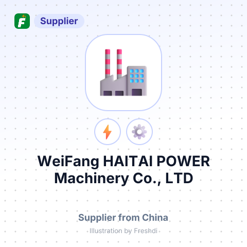 WeiFang HAITAI POWER Machinery Co., LTD – summary card, no photo uploaded yet