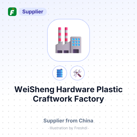WeiSheng Hardware Plastic Craftwork Factory – summary card, no photo uploaded yet