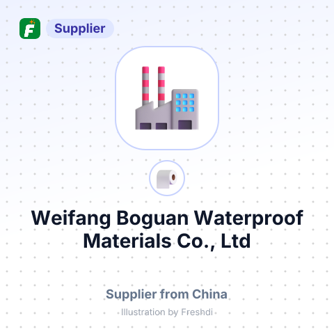 Weifang Boguan Waterproof Materials Co., Ltd – summary card, no photo uploaded yet