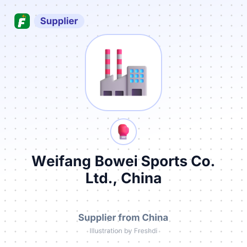 Weifang Bowei Sports Co. Ltd., China – summary card, no photo uploaded yet
