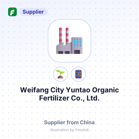 Weifang City Yuntao Organic Fertilizer Co., Ltd. – summary card, no photo uploaded yet