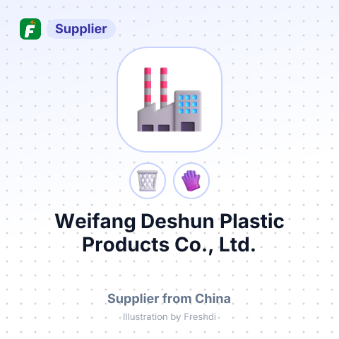 Weifang Deshun Plastic Products Co., Ltd. – summary card, no photo uploaded yet