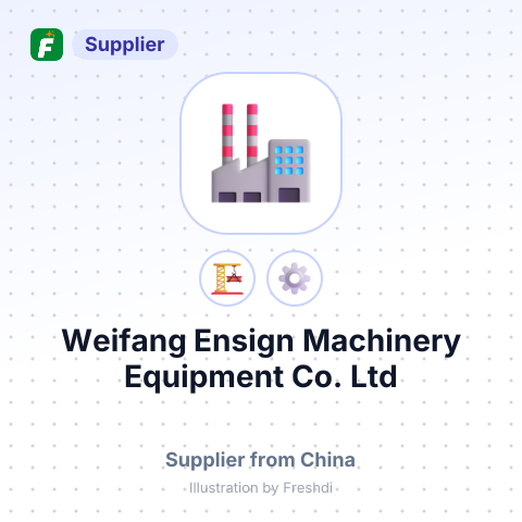 Weifang Ensign Machinery Equipment Co., Ltd – summary card, no photo uploaded yet