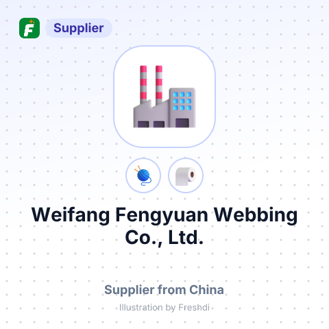 Weifang Fengyuan Webbing Co., Ltd. – summary card, no photo uploaded yet