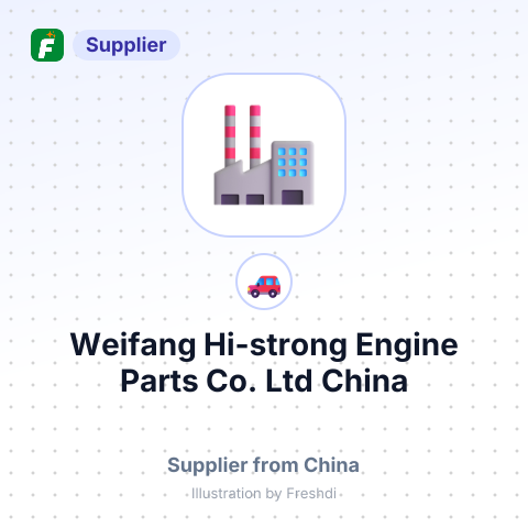 Weifang Hi-strong Engine Parts Co., Ltd China – summary card, no photo uploaded yet