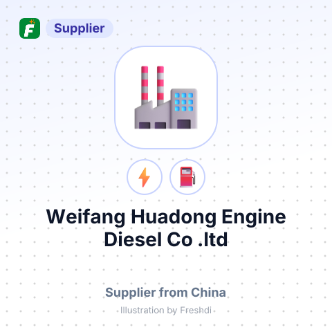 Weifang Huadong Engine Diesel Co, .ltd – summary card, no photo uploaded yet