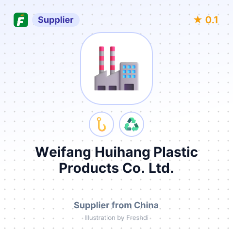 Weifang Huihang Plastic Products Co., Ltd. – summary card, no photo uploaded yet
