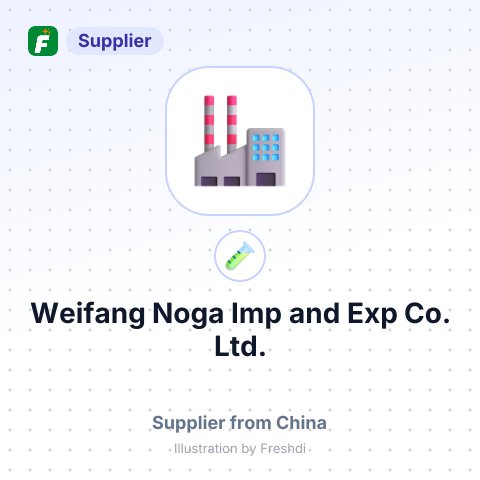 Weifang Noga Imp and Exp Co.,Ltd. – summary card, no photo uploaded yet