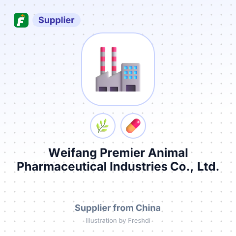 Weifang Premier Animal Pharmaceutical Industries Co., Ltd. – summary card, no photo uploaded yet