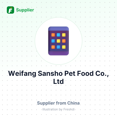 Weifang Sansho Pet Food Co., Ltd – summary card, no photo uploaded yet