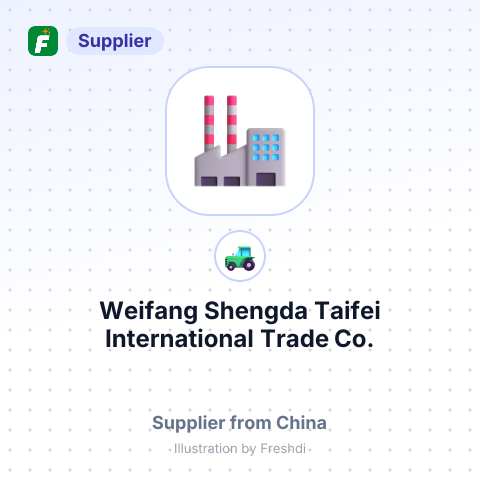 Weifang Shengda Taifei International Trade Co., Ltd. – summary card, no photo uploaded yet