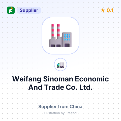 Weifang Sinoman Economic And Trade Co., Ltd. – summary card, no photo uploaded yet