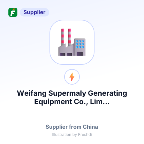 Weifang Supermaly Generating Equipment Co., Lim... – summary card, no photo uploaded yet