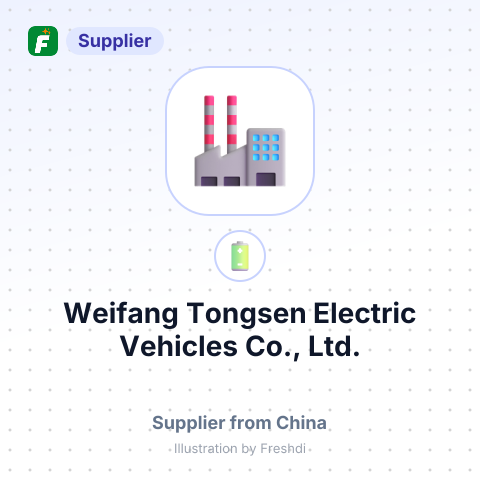 Weifang Tongsen Electric Vehicles Co., Ltd. – summary card, no photo uploaded yet