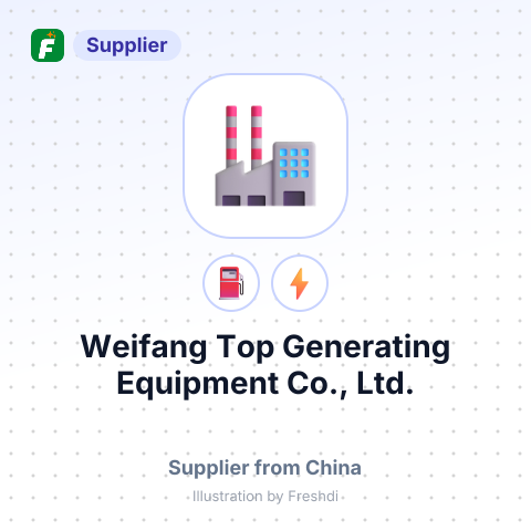 Weifang Top Generating Equipment Co., Ltd. – summary card, no photo uploaded yet